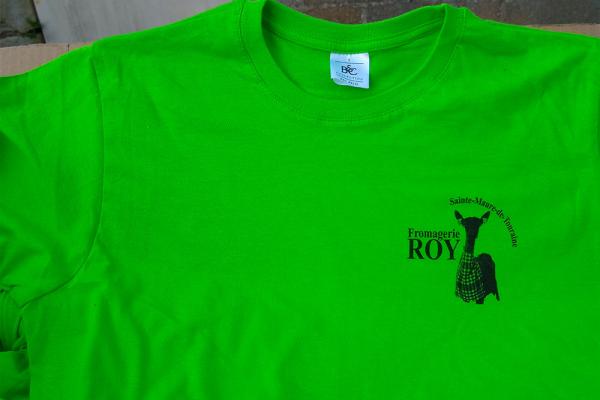 Tee-shirt Roy - Sérigraphie : 1 couleur