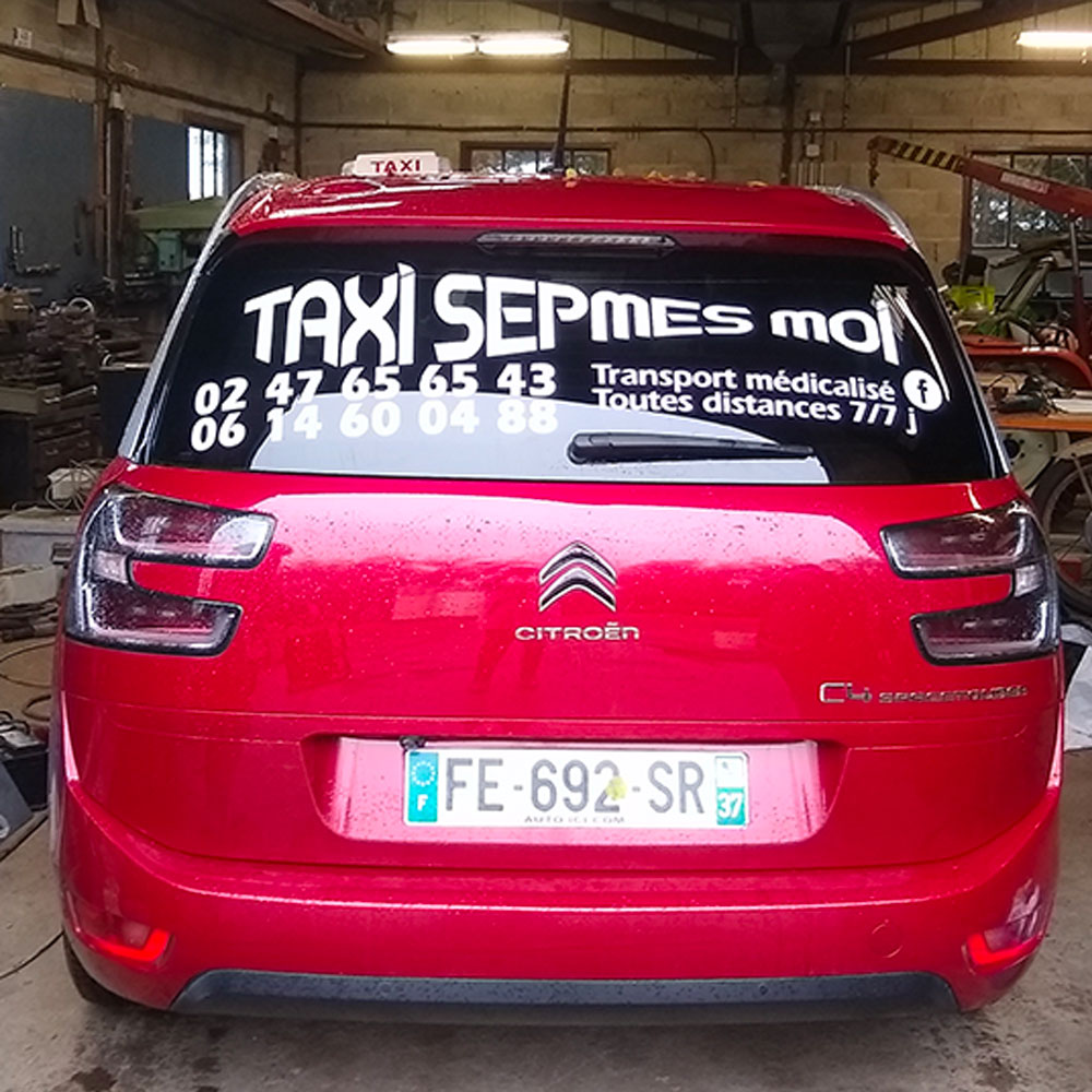 Vitre Taxi Sepmes